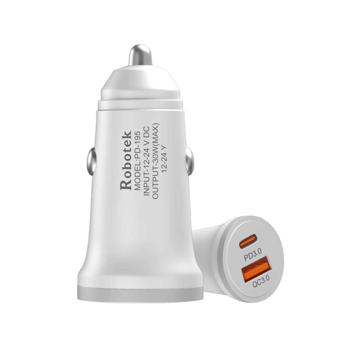 Car Charger PD-195 with USB Data Cable