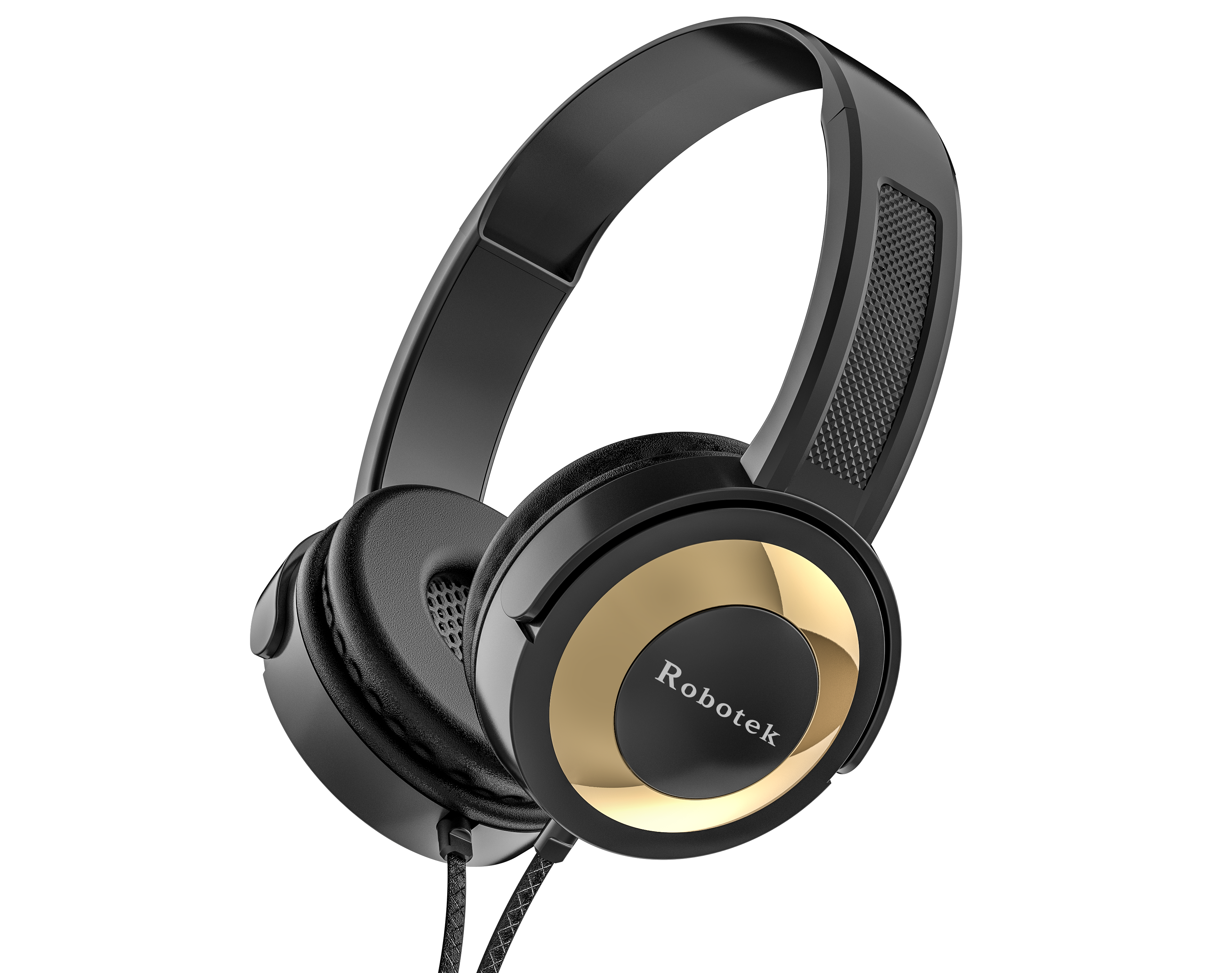 Lotus On Ear Wired Headphones with Mic 40MM Drivers 3.5mm Jack Soft Padded Ear Cushions Gaming Headphones Suitable for Smartphones Tablets PC