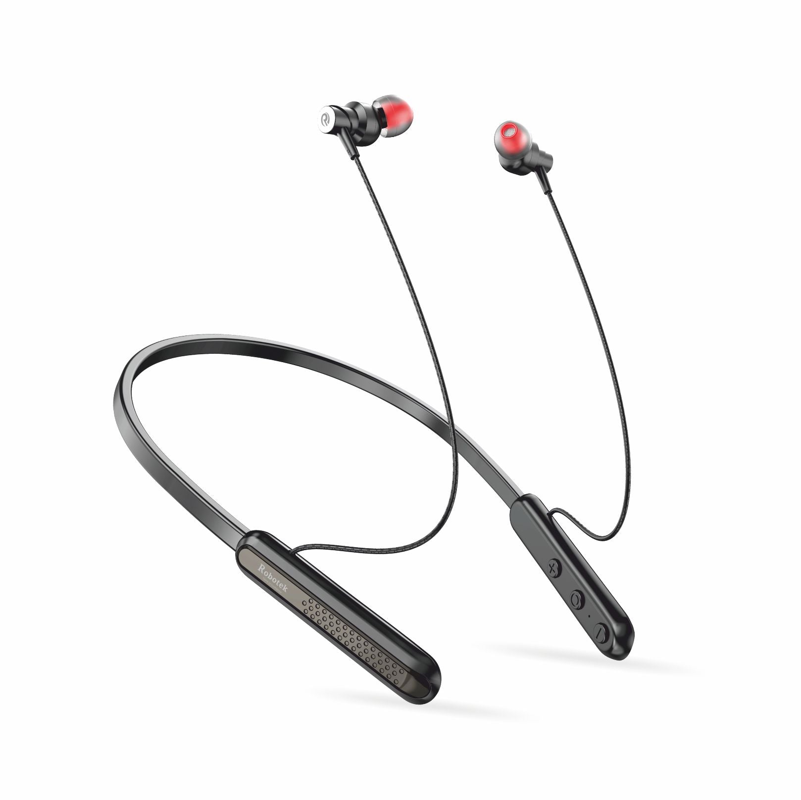 Robotek Yodha Wireless Neckband Earphones with Mic Bluetooth Headpho