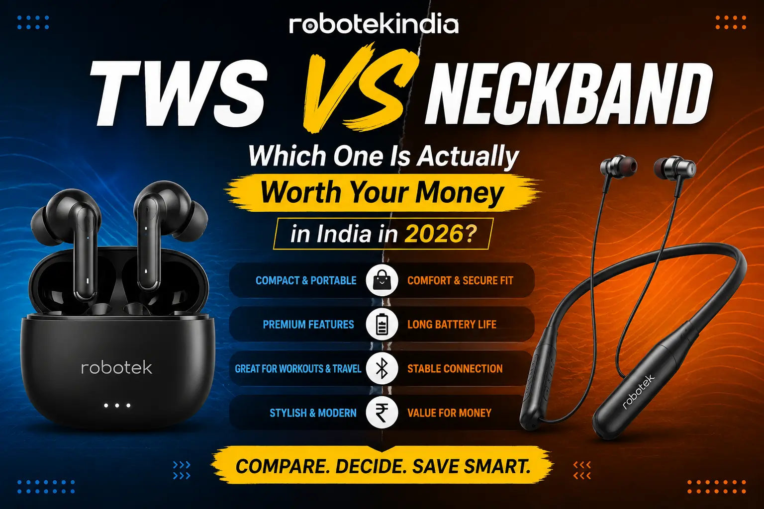 TWS vs neckband which is better India 2026