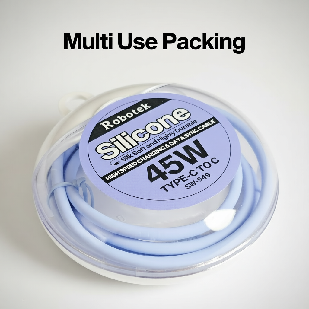 45W Super-soft silicone cable