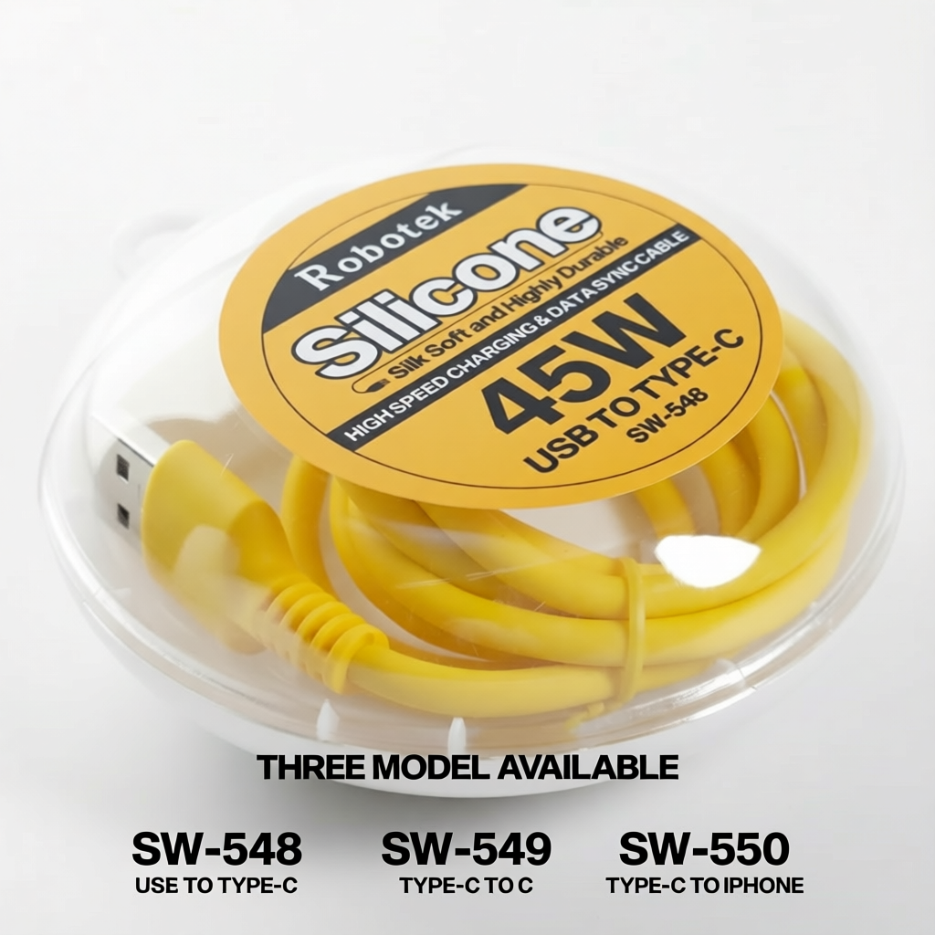 45W Super-soft silicone cable