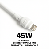 45W Super-soft silicone cable