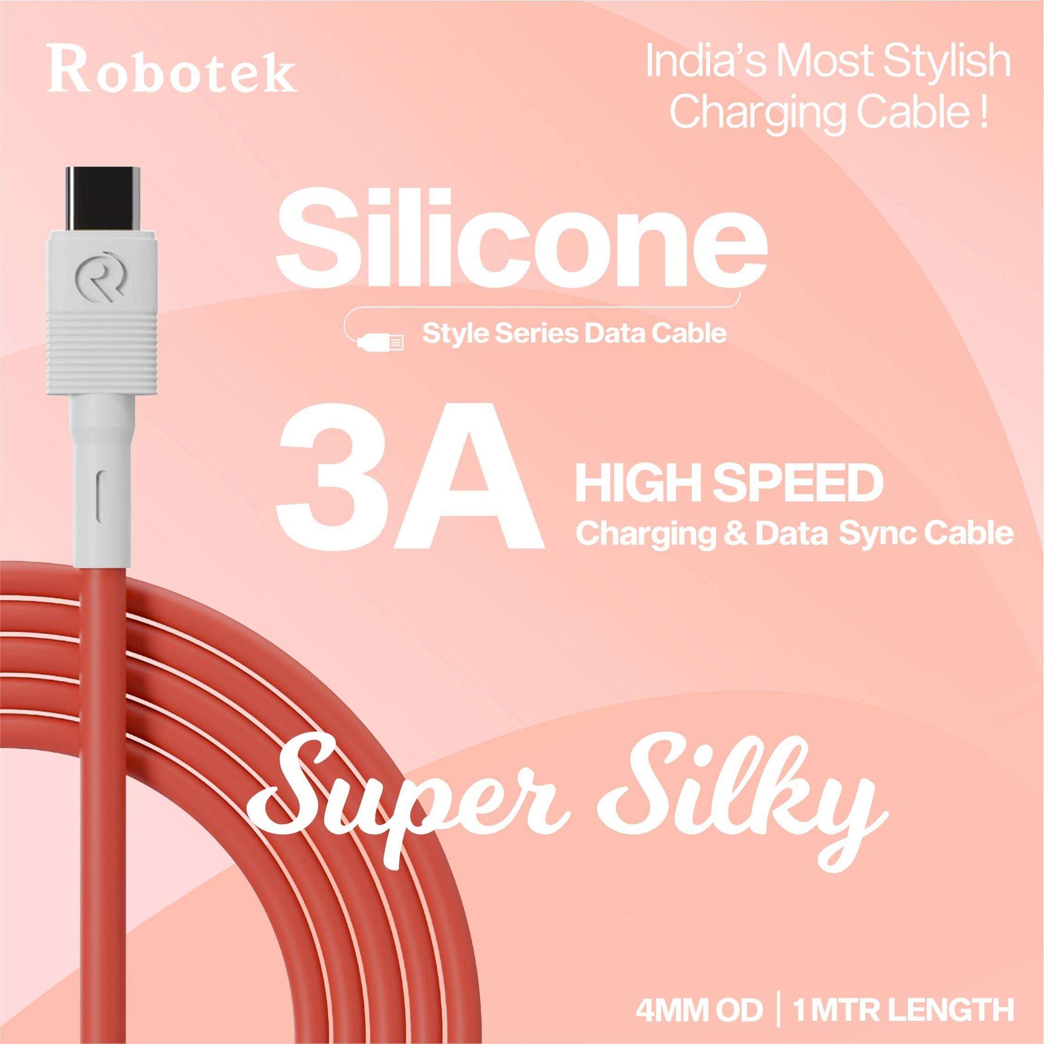 Silicone cable