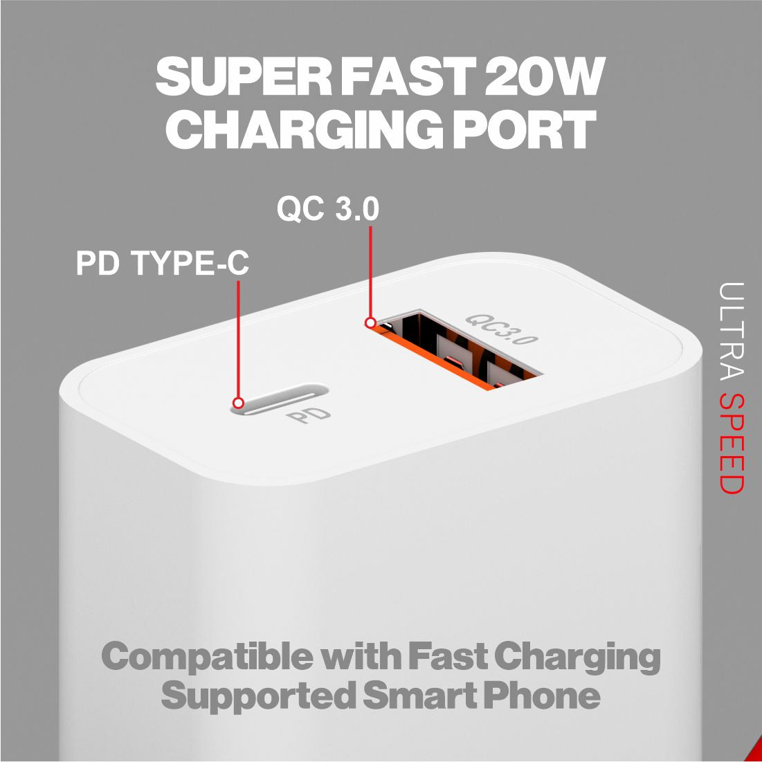 Robotek PD175 20W Dual Port Charger