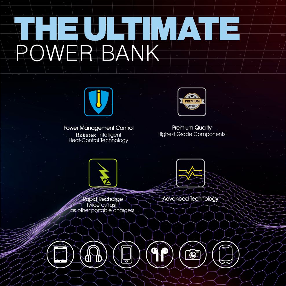 ROBOTEK S20 Electra 20000 mAh