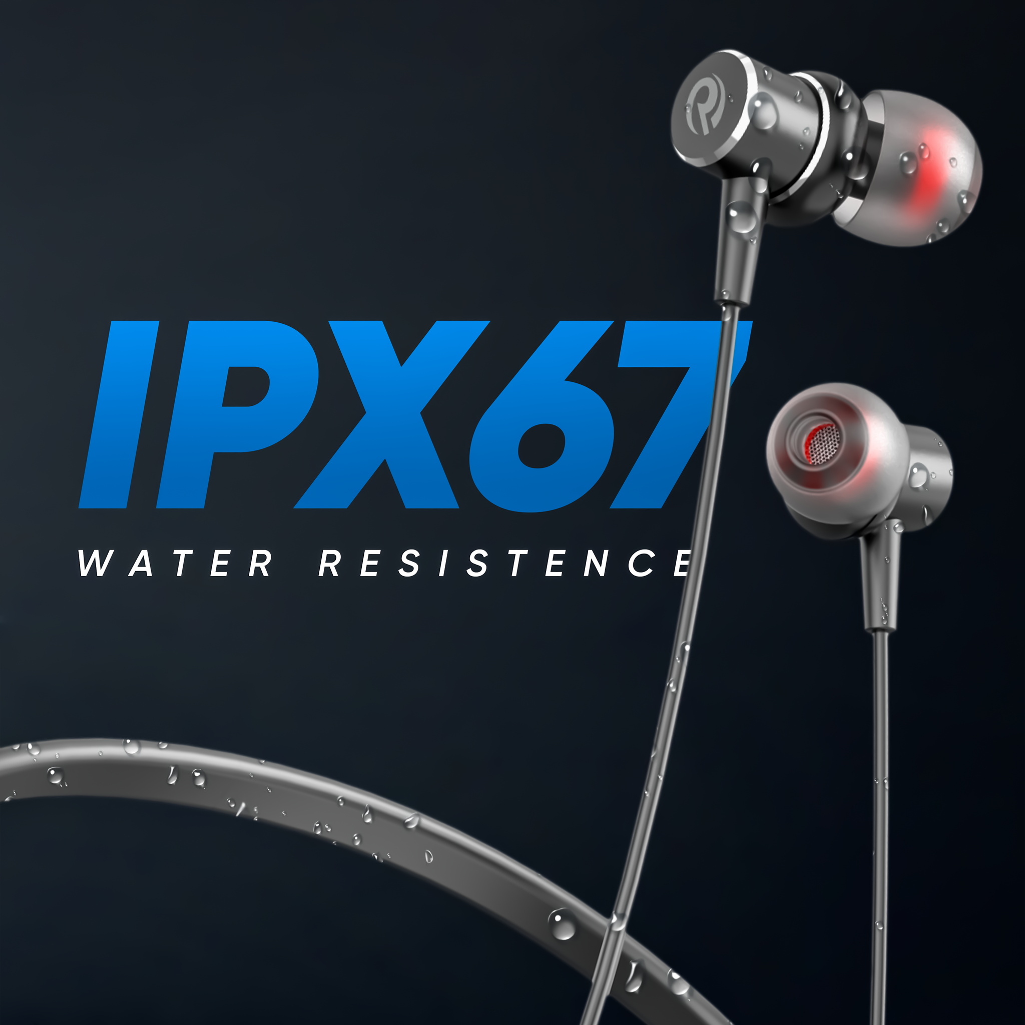 Robotek Vaayu |30H Playback, Deep Bass, and Bluetooth Connectivity| Black & silver colour|