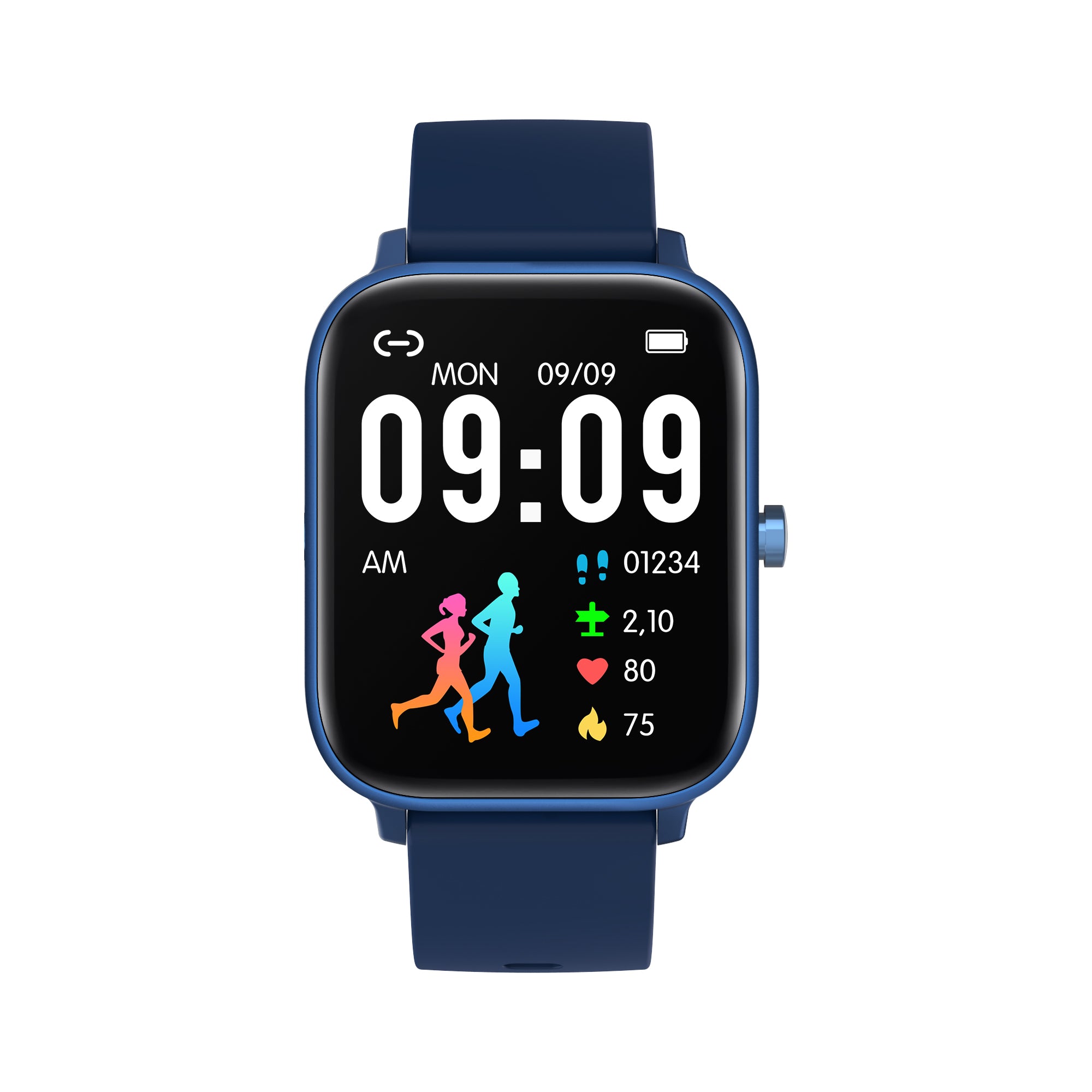 BlazeFit Smart watch with 1.69" HD Display, Bluetooth 5.1, Smart Calling, IP67 Splash Proof, Heart & SpO2 Monitoring, Multi Sports Modes, 5 Days Battery