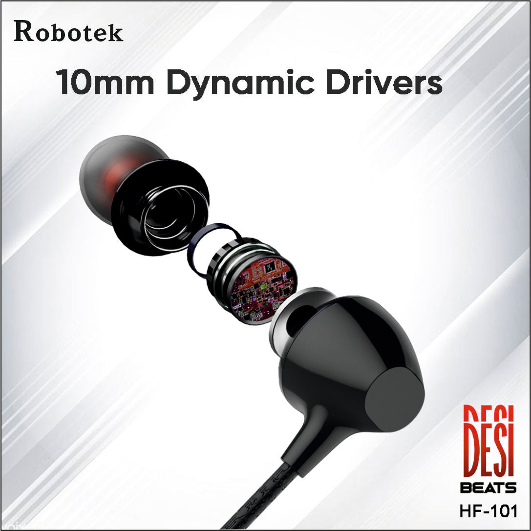 HF-101 Desi Beat Wired Earphone