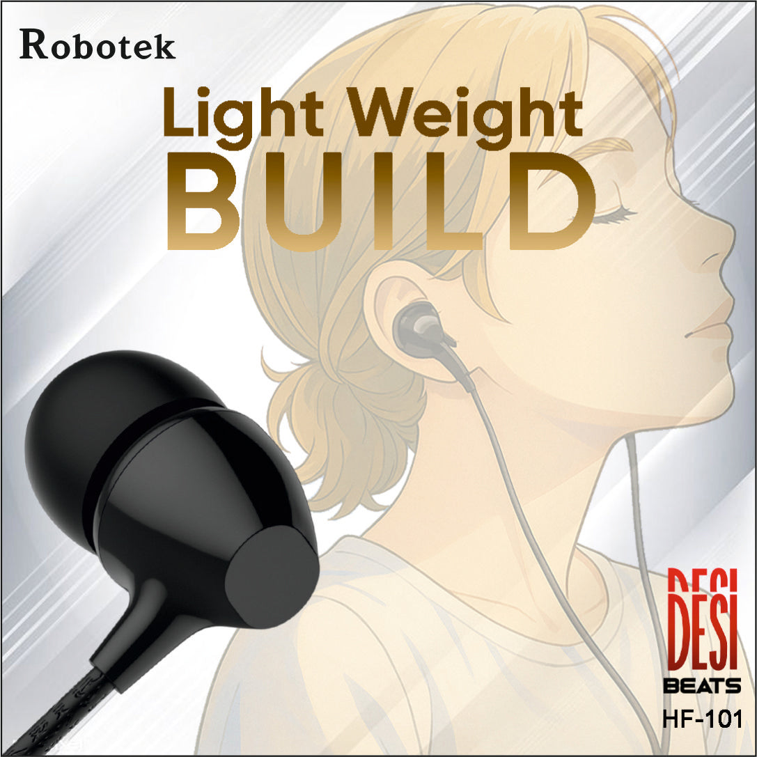 HF-101 Desi Beat Wired Earphone