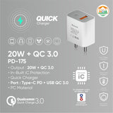 Robotek PD175 20W Dual Port Charger