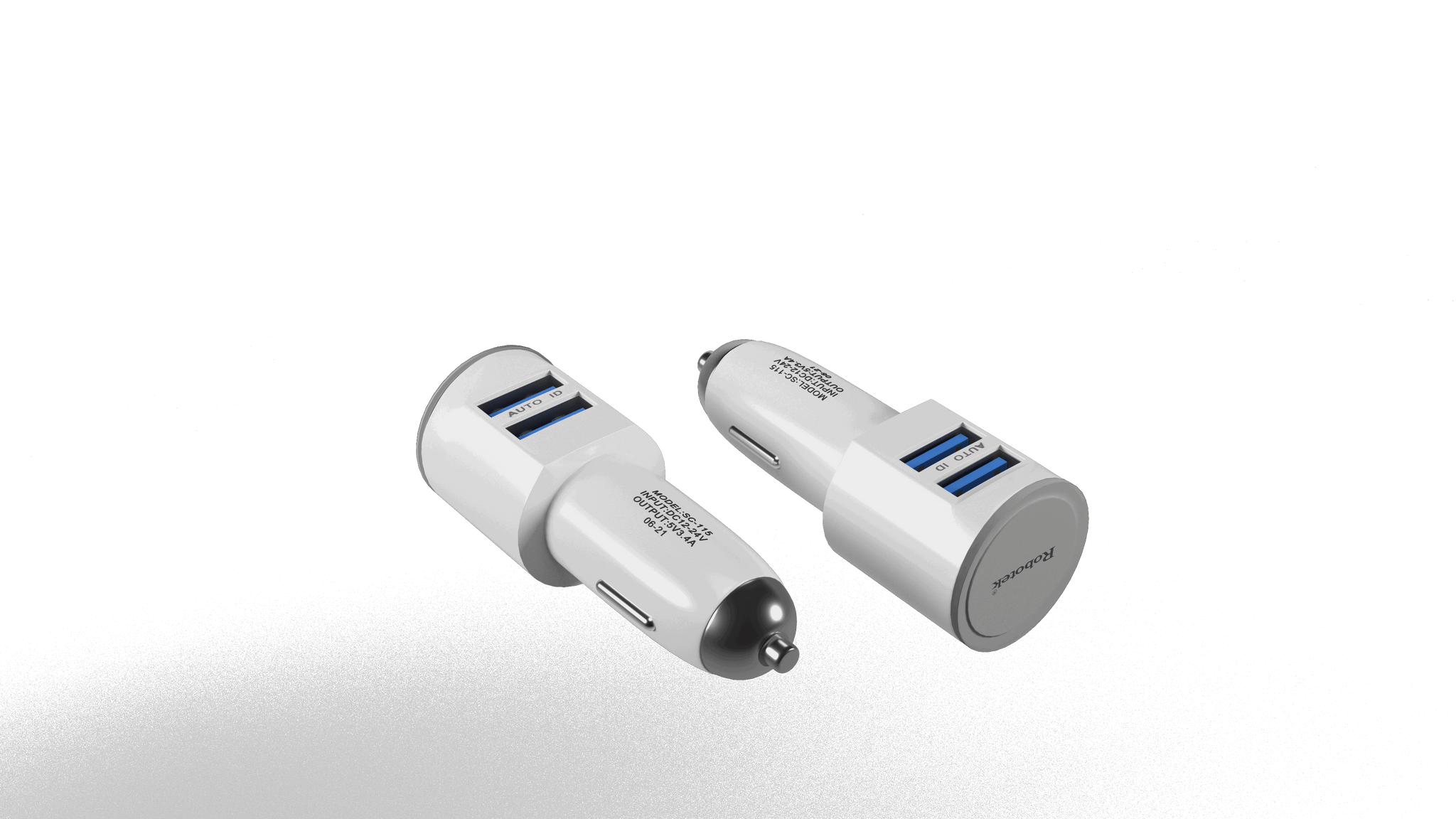 Car Charger SC-115 with USB Data Cable