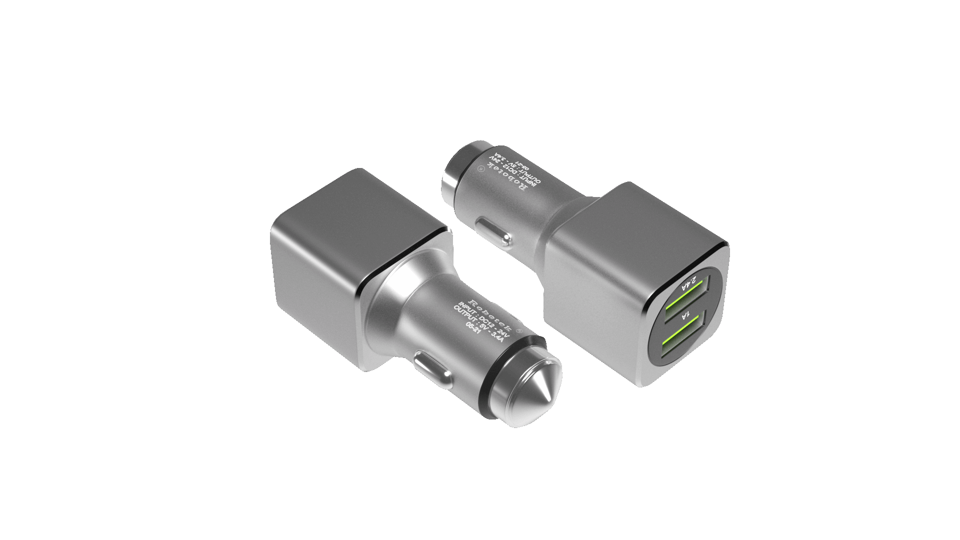 Car Charger SC-117 with USB Data Cable