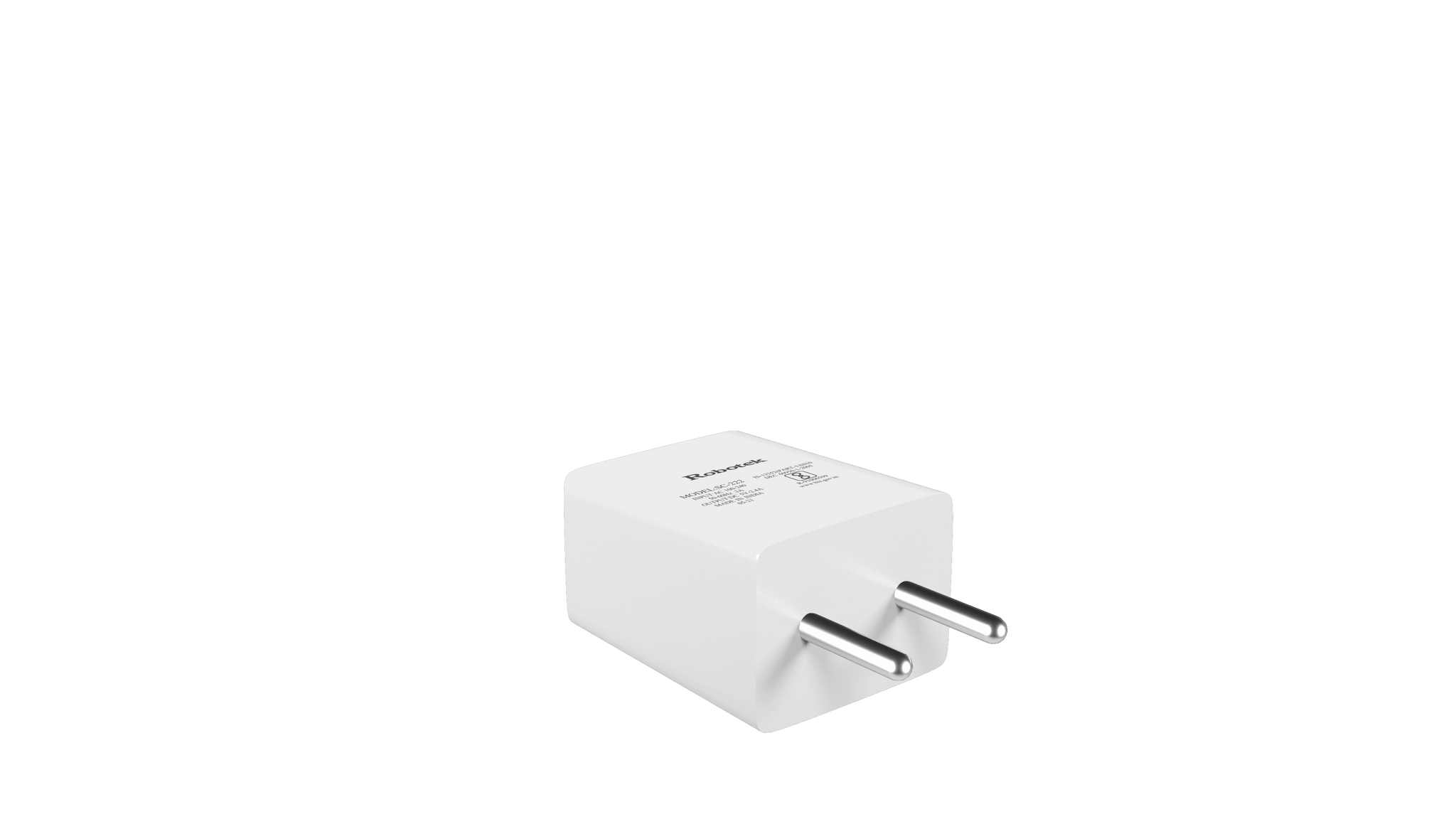 Robotek SC-222 Wall Charger - 2.1A Standard Charger for Smartphones, Tablets, Power Banks