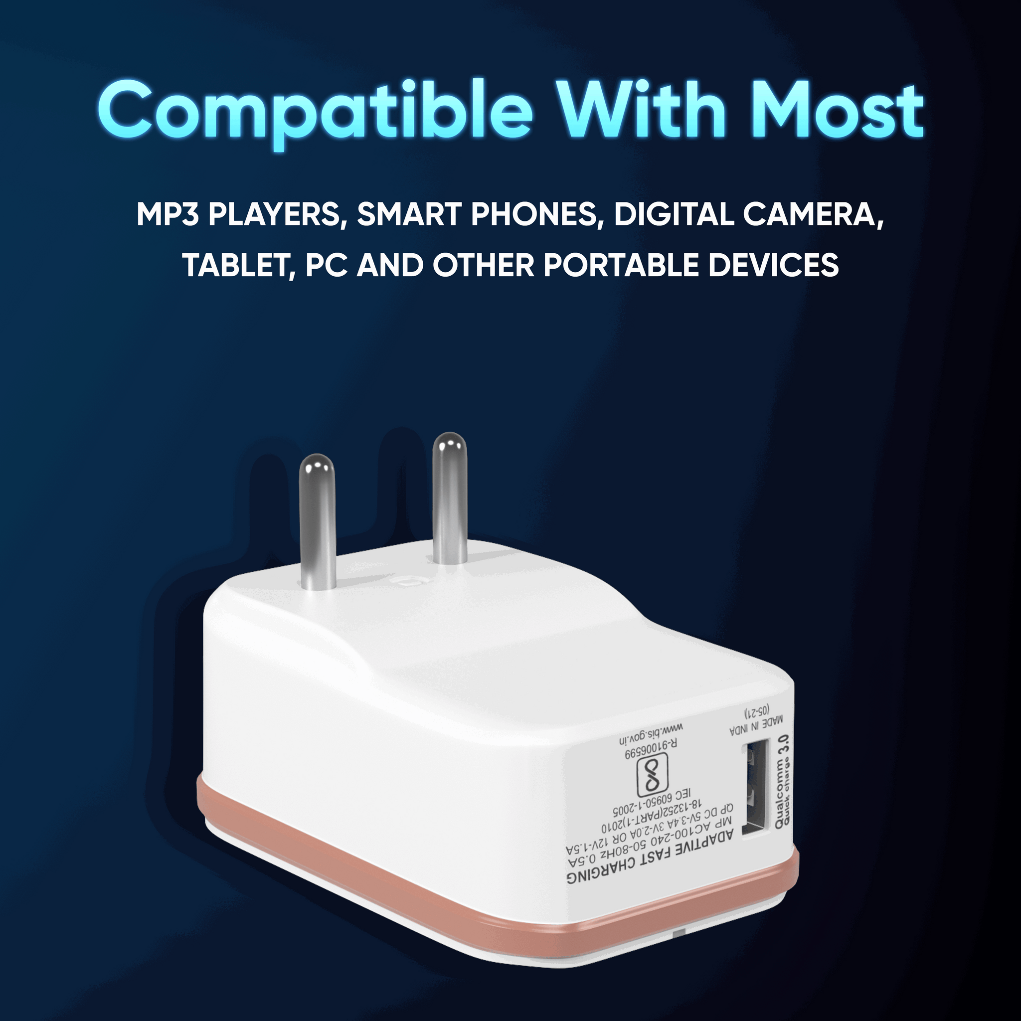 Smart Charger SC-225 with USB Data Cable