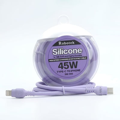 Silicone cable