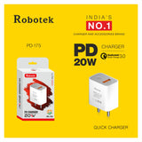 Robotek PD175 20W Dual Port Charger