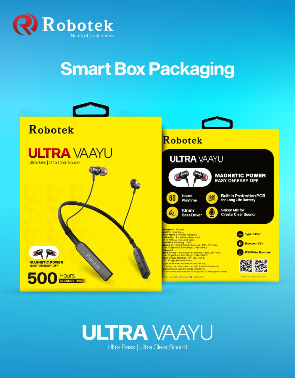 Robotek Ultra Vaayu Neckband