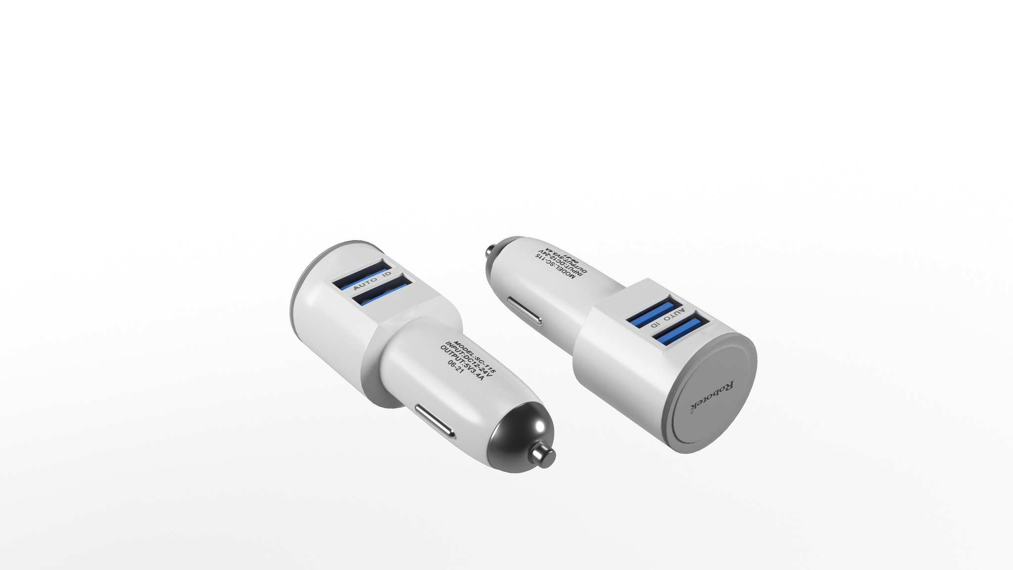 Car Charger SC-115 with USB Data Cable